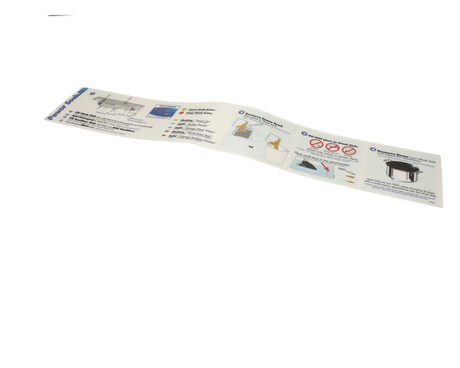POWER SOAK PARTS Power Soak 29486 Decal - Backsplash Steps 1-4 L - SKU PWSK29486