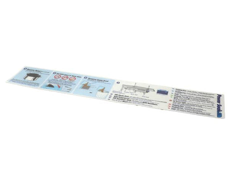 POWER SOAK PARTS Power Soak 33891 Decal Backsplash Steps 1-4 R-L - SKU PWSK33891