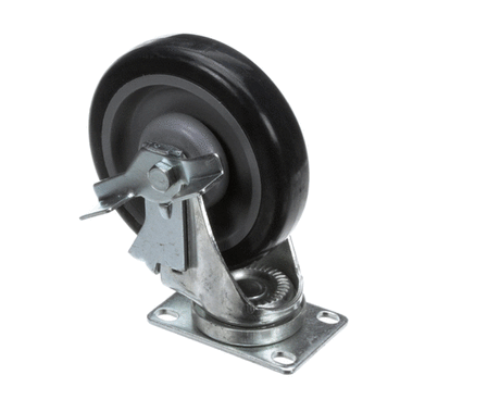 RANDELL PARTS Randell HD CST1701 Caster 6 O/A Swivel W/Brake Cmp - SKU RDHDCST1701