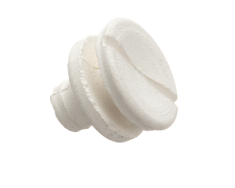 ROBOT COUPE PARTS Robot Coupe 102031S White Foot R201US - SKU ROB102031S
