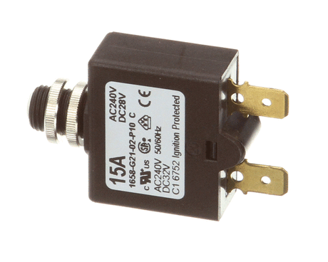 ROBOT COUPE PARTS Robot Coupe 118442S Circuit Breaker 15A - SKU ROB118442S