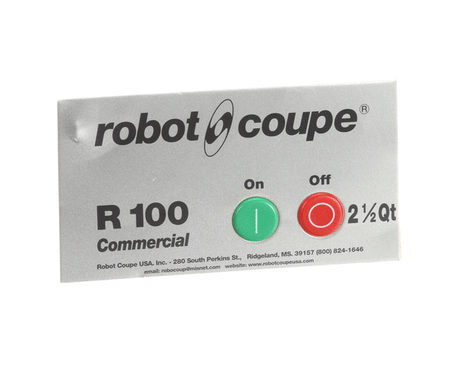 ROBOT COUPE PARTS Robot Coupe 29208 R100 Us On/Off Switch Ass - SKU ROB29208