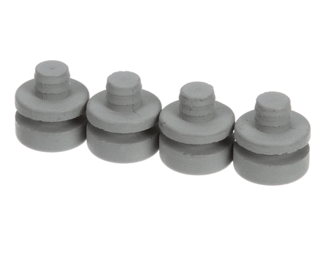 ROBOT COUPE PARTS Robot Coupe 39833 Grey Feet Assembly (X4) - SKU ROB39833