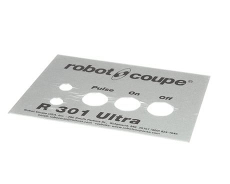 ROBOT COUPE 400177 R3O1U FRONT PLATE