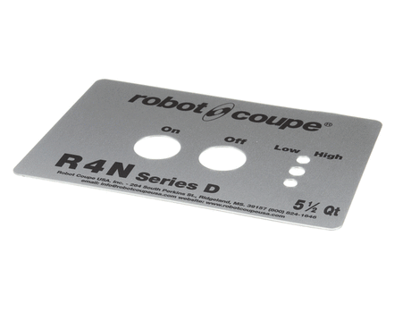 ROBOT COUPE PARTS Robot Coupe 407232 Front Plate R4N Serie D - SKU ROB407232