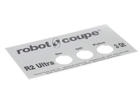 ROBOT COUPE 407670 FRONT PLATE R2U N US