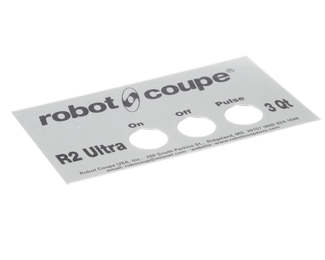 ROBOT COUPE PARTS Robot Coupe 407670 Front Plate R2U N Us - SKU ROB407670