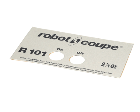 ROBOT COUPE 49013 FRONT PLATE R101 USA