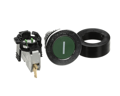 ROBOT COUPE PARTS Robot Coupe 502174S Flat Green Knob Assembly 1NF - SKU ROB502174S