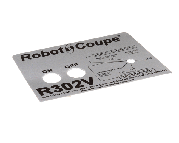 ROBOT COUPE PARTS RV30204 - SKU ROBRV30204