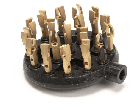 ROYAL RANGE PARTS Royal Range 1302 18 Tip Duck Jet Burner - 125 0 - SKU ROY1302