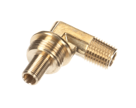 ROYAL RANGE PARTS Royal Range 1507 Orifice Elbow 1/4 NPT X 3/8-27 - SKU ROY1507