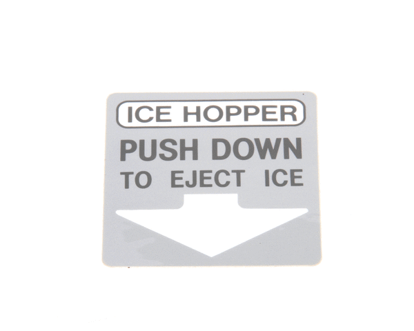 SCOTSMAN PARTS Scotsman 15-0680-03 Label Chute Grey - SKU SC15-0680-03