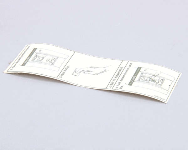 SCOTSMAN PARTS Scotsman 17-2516-01 Decal - CD200 - SKU SC17-2516-01