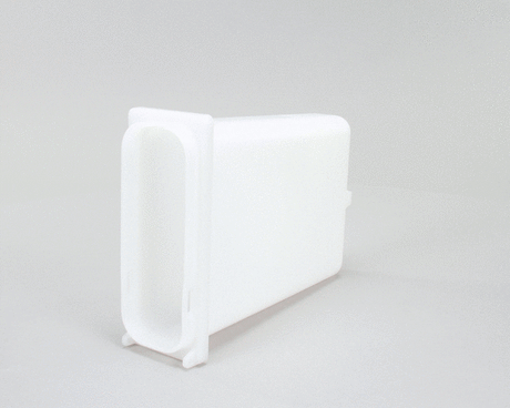 SERVER PRODUCTS PRODUCTS PARTS Server Products Products 83182 Jar Fount Plastic Slim Deep Wht - SKU SER83182