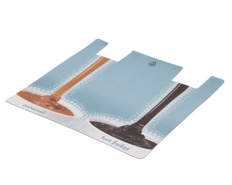 SERVER PRODUCTS PRODUCTS PARTS Server Products Products 84974 Magnetic Decal Fudge And Caram - SKU SER84974