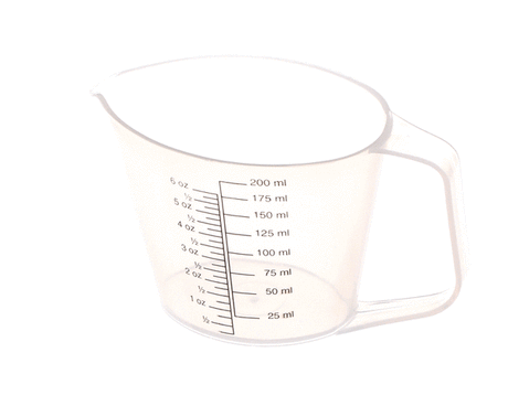 SCHAERER PARTS Schaerer 3370061020 Measuring Cup 200ML - SKU SH3370061020