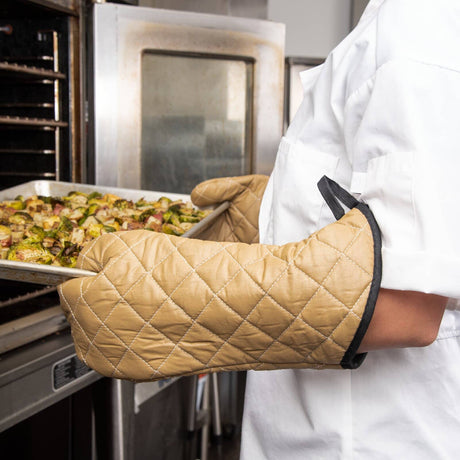 SAN JAMAR 811TG17 BESTAN OVEN MITTS - PROTECTS TO 450F - 1