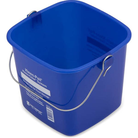 SAN JAMAR PARTS San Jamar KP196KCBL Kleen-Pail 6QT - Blue - SKU SJKP196KCBL