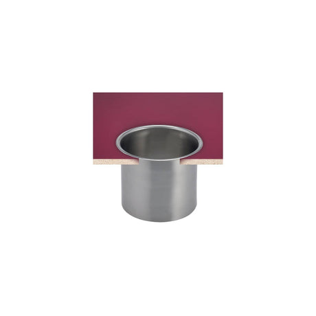 SAN JAMAR PARTS San Jamar L360C Large In-Counter Trash Chute - 6.6IN Diam - SKU SJL360C