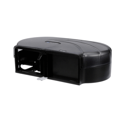 SAN JAMAR PARTS San Jamar R4090TBK Twin 9IN Jbt - Oceans - Black Pearl - SKU SJR4090TBK
