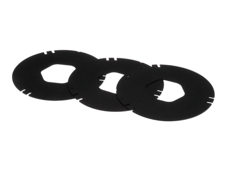 SAN JAMAR PARTS San Jamar XC2422S-5BK Repl Gasket Sm/Med Black (3)-C2410 - SKU SJXC2422S-5BK