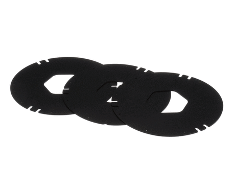SAN JAMAR PARTS San Jamar XC2422SBK Repl Gasket Small Black (3) -C2410 - SKU SJXC2422SBK