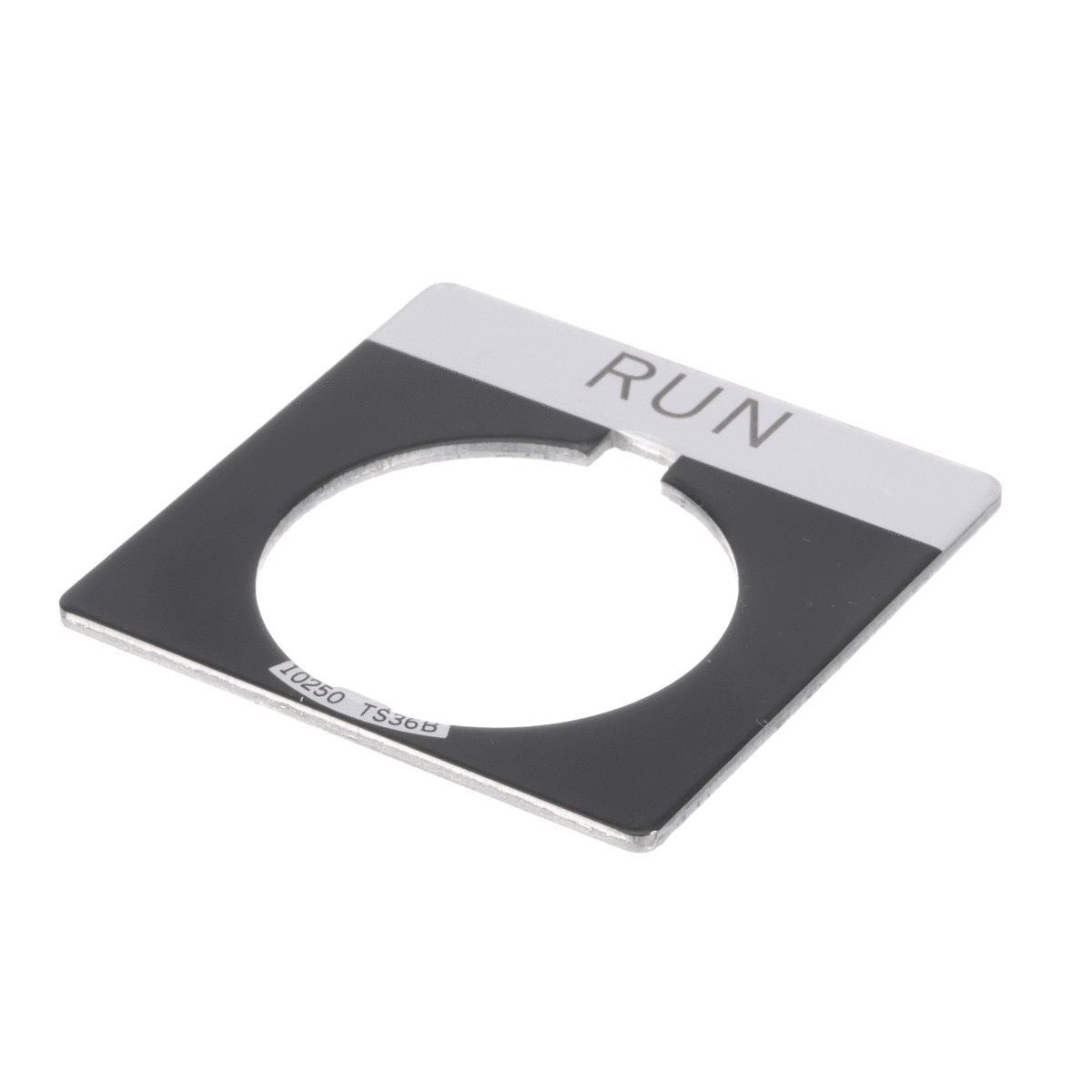 SOMAT 00-316206 LEGEND PLATE  RUN