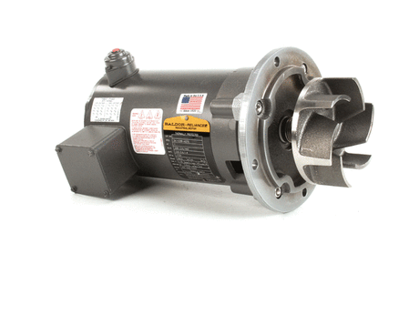 STERO DISHWASHER PARTS Stero Dishwasher 0B-104171 Motor Assembly 1HP 3PH 307 Imp 321 - SKU SOB10-4171