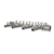 STERO DISHWASHER PARTS Stero Dishwasher C10-1257 Manifold 20 Sprayer Long Sct - SKU SOC10-1257