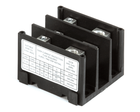 STERO DISHWASHER PARTS Stero Dishwasher 0P-525709 Block Power Dist 90A 4HOLE 3POLE - SKU SOP52-5709