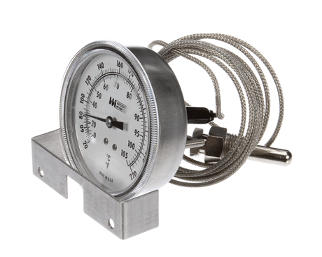 STERO DISHWASHER PARTS Stero Dishwasher 0P-656105 Temp Gauge 3 1/2 Dial 10FT Lg - SKU SOP65-6105