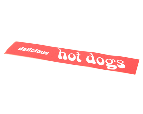 STAR 2M-Y6512 SIGN HOT DOGS FRONT