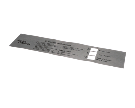 STAR PARTS Star 2M-Z0007 Label-Front G8/G12 3 Swth - SKU STA2M-Z0007