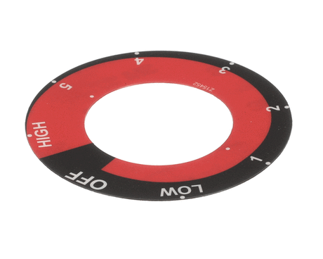 STAR PARTS Star 2M-Z15452 Label Knob S/M Elec. Inf. - SKU STA2M-Z15452