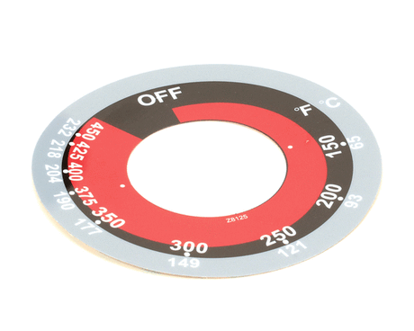 STAR PARTS Star 2M-Z18125 Label - Knob - SKU STA2M-Z18125