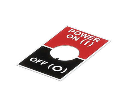 STAR PARTS Star 2M-Z18461 Label Power On And Off - SKU STA2M-Z18461