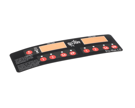 STAR PARTS Star 2M-Z22065 Label For 14 Split Top - SKU STA2M-Z22065
