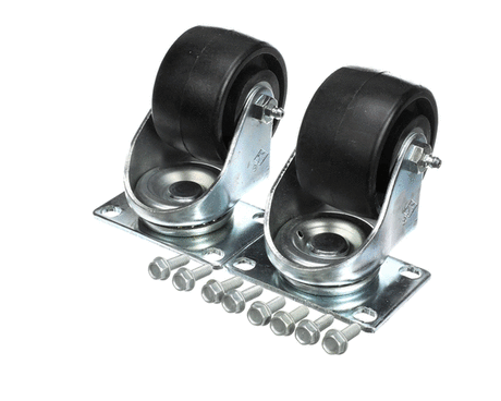 SILVER KING PARTS Silver King 10314-108 Kit Caster Plate Hd 3 In WH/4 - SKU SVK10314-108