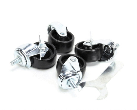SILVER KING PARTS Silver King 10314-63 Kit Casters Stem 3 WH/3 11/16T (Each) - SKU SVK10314-63