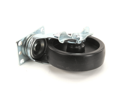 SILVER KING PARTS Silver King 32192 Caster Plate 5IN WH/6 1/4 Th W/ Lock - SKU SVK32192