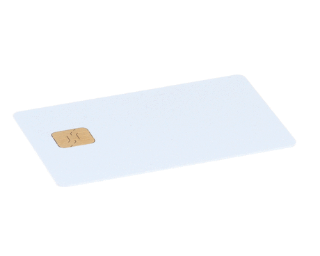 TURBOCHEF 100508 SMART CARD  BLANK  LOW DENSITY
