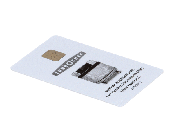 TURBOCHEF PARTS Turbochef ENC-1139-14 CARD Encore Non-Flatizza W/Cinn - SKU TBCENC-1139-14CARD