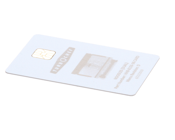 TURBOCHEF PARTS Turbochef HHB-8153-36 CARD Smart Card Noodles (Hhb Dual T - SKU TBCHHB-8153-36