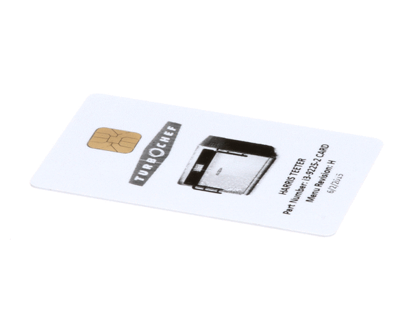 TURBOCHEF I3-9225-2 CARD SMART CARD HARRIS TEETER  I3