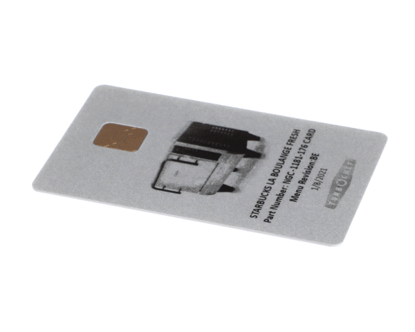 TURBOCHEF PARTS Turbochef NGC-1181-176CARD Menu Card Programmed Ngc - SKU TBCNGC-1181-176CARD