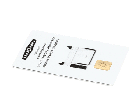 TURBOCHEF PARTS Turbochef NGC-1181-1 CARD Menu Card Programmed Ngc - SKU TBCNGC-1181-1CARD