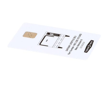 TURBOCHEF PARTS Turbochef NGC-1181-70 CARD Smart Card Safeway - SKU TBCNGC-1181-70
