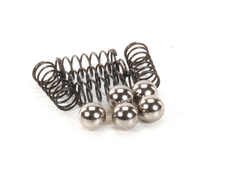 THUNDERBIRD PARTS Thunderbird ARM-02-133 Steel Ball &amp; Spring Set X5 - SKU THNARM-02-133