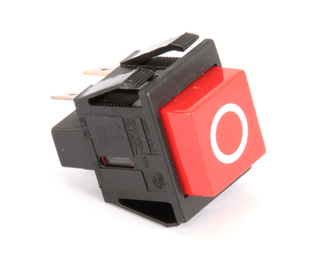 THUNDERBIRD PARTS Thunderbird ARM-02-186-3-A Selector Single Button Red - SKU THNARM-02-186-3-A